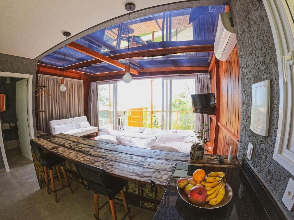 Вілла Casa De Vidro Alto Padrao - Hospedar Com Proposito Флоріанополіс Екстер'єр фото