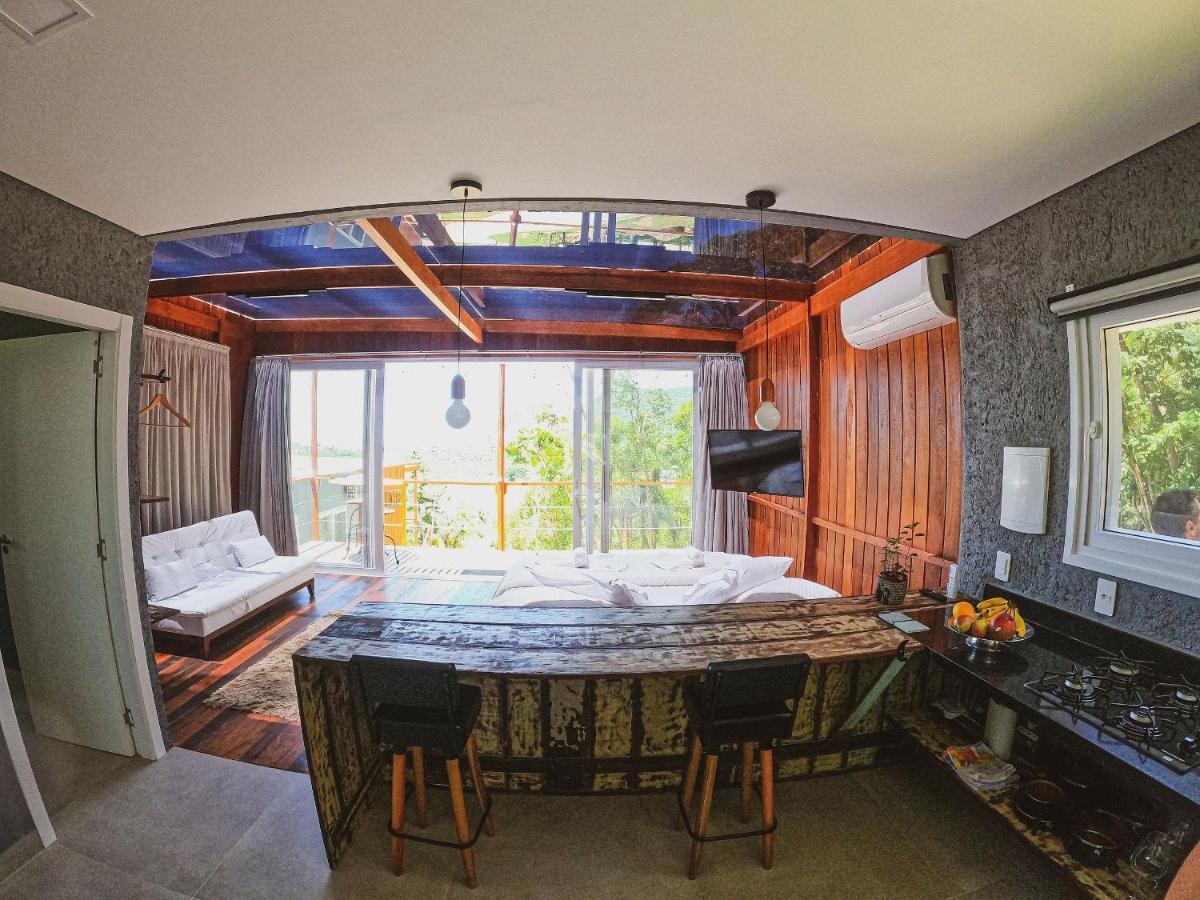 Вілла Casa De Vidro Alto Padrao - Hospedar Com Proposito Флоріанополіс Екстер'єр фото