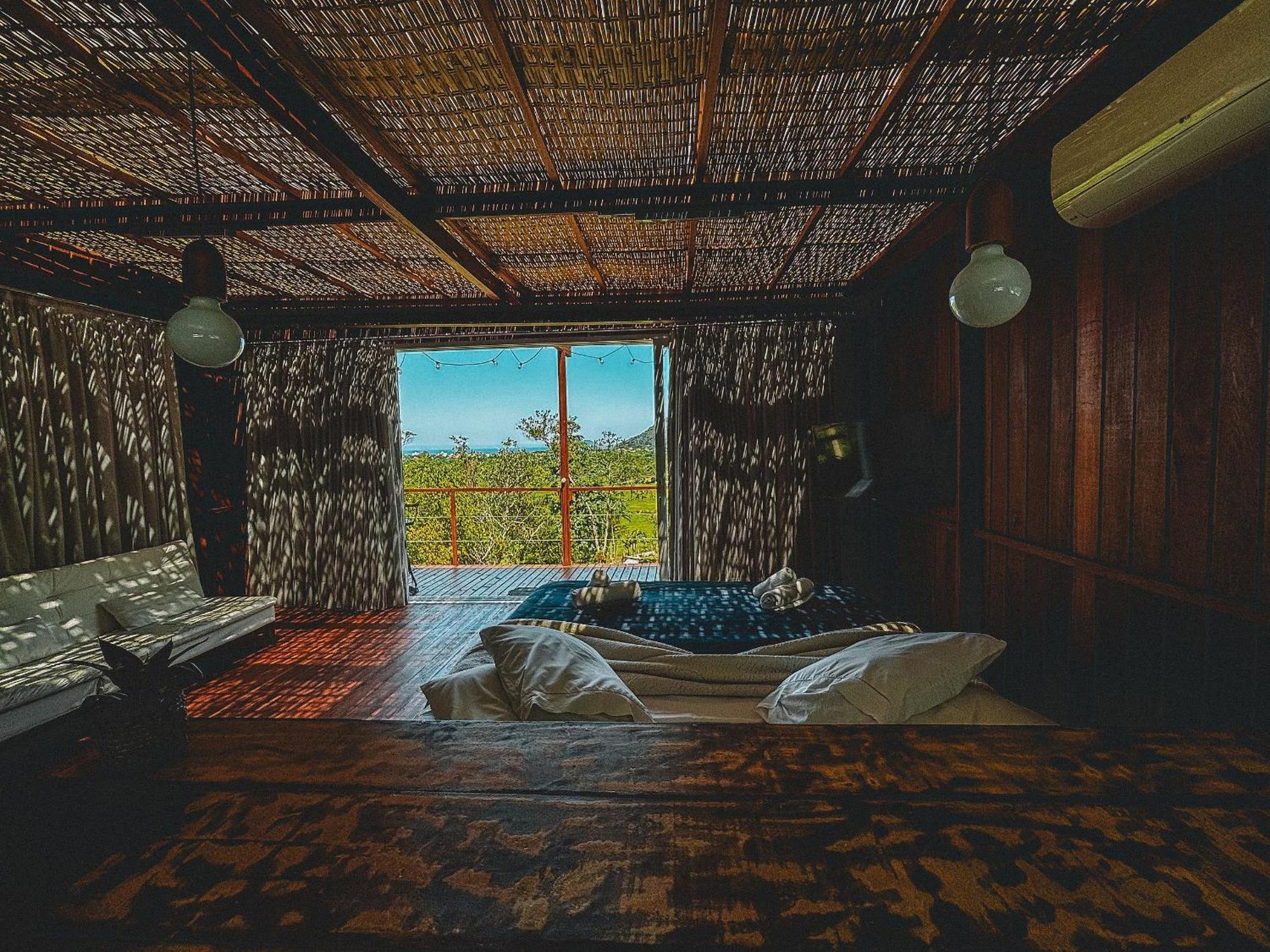Вілла Casa De Vidro Alto Padrao - Hospedar Com Proposito Флоріанополіс Екстер'єр фото