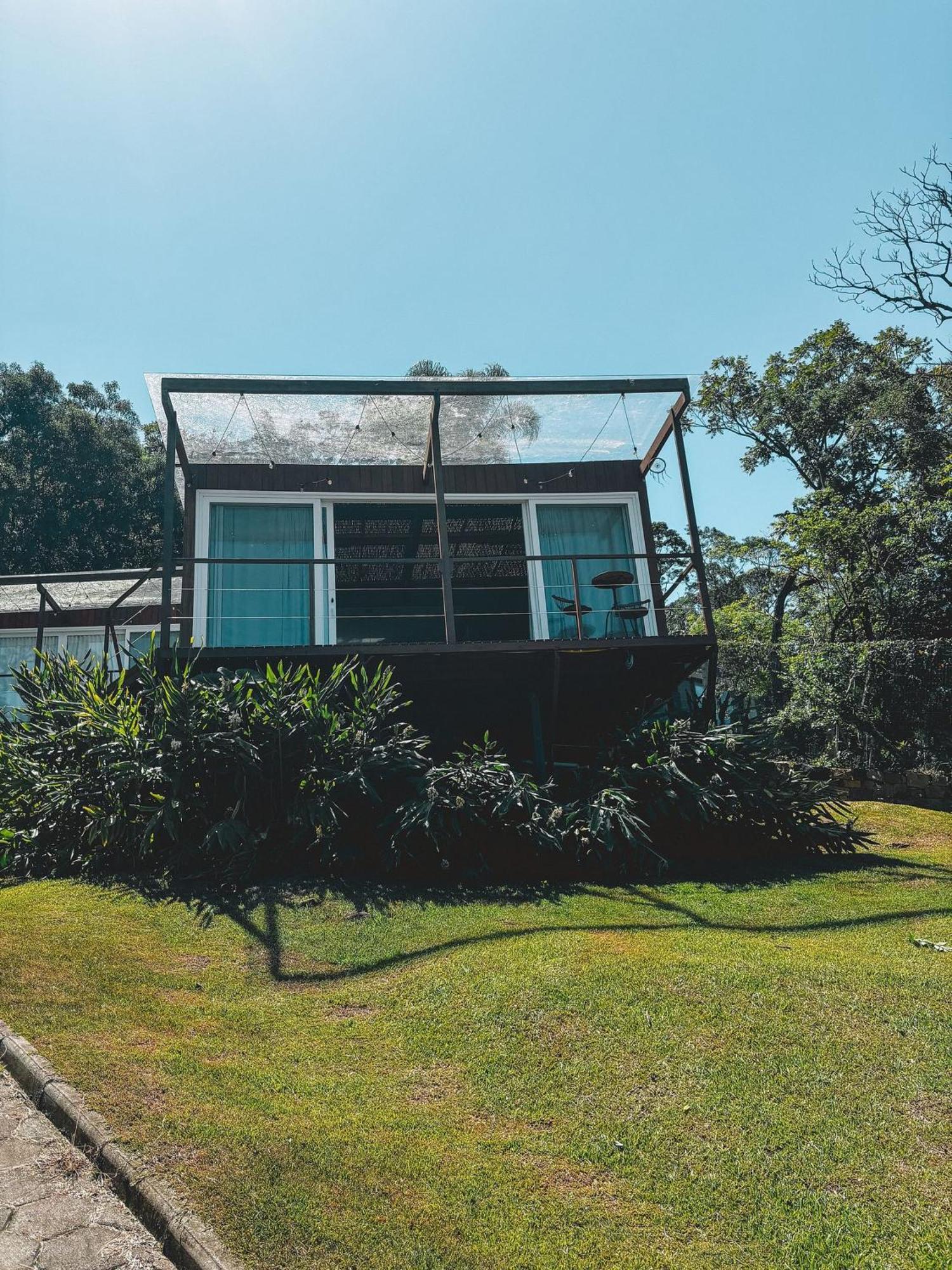 Вілла Casa De Vidro Alto Padrao - Hospedar Com Proposito Флоріанополіс Екстер'єр фото